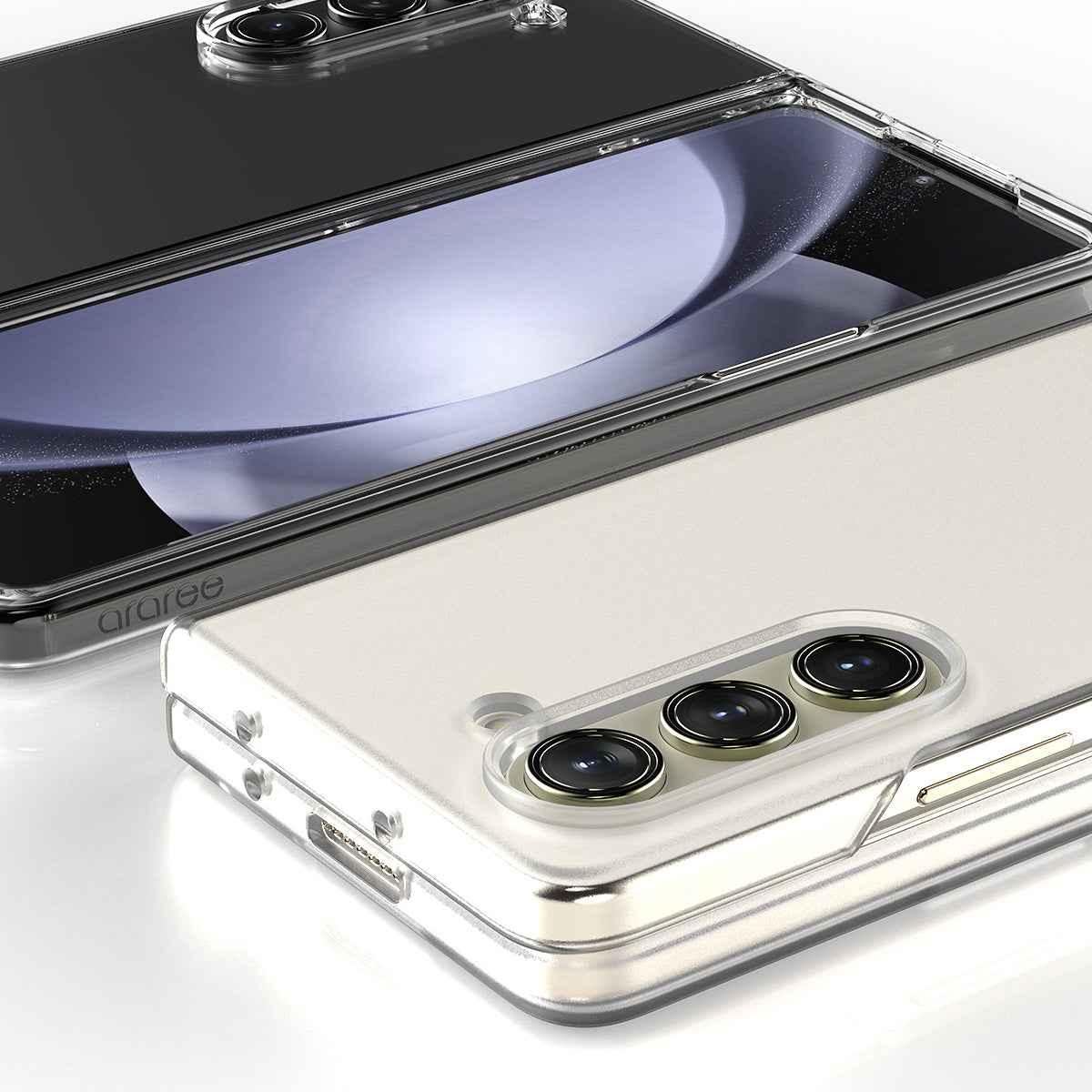 Araree Z Fold 5 Nukin Case - Clear Araree Z Fold 5 Nukin Case - Clear